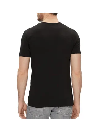 Lot de trois T-Shirt Blanc/Noir/Gris Homme Tommy Hilfiger Stretch 3