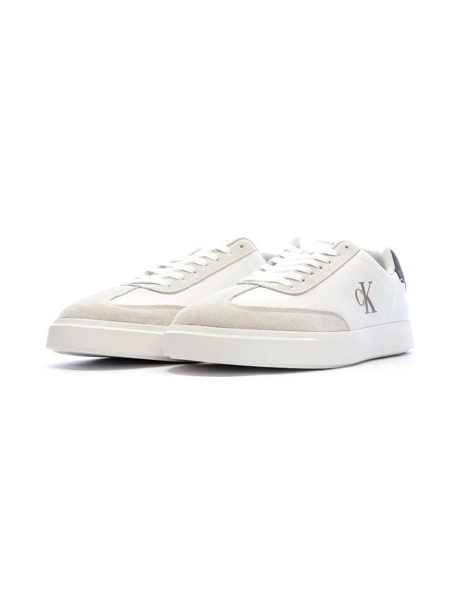 Baskets Blanches/Beiges Homme Calvin Klein Jeans Low Prof 7