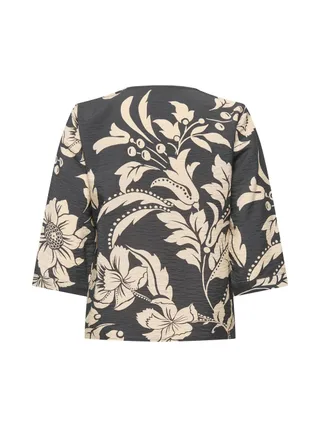 Blouse Beige/Gris Foncé Femme JDY Troya 2