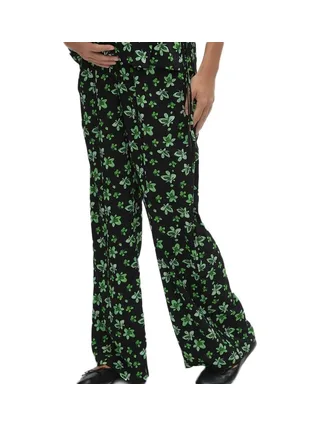 Pantalon de Grossesse Noir/Vert Femme Mamalicious Ellinor 1