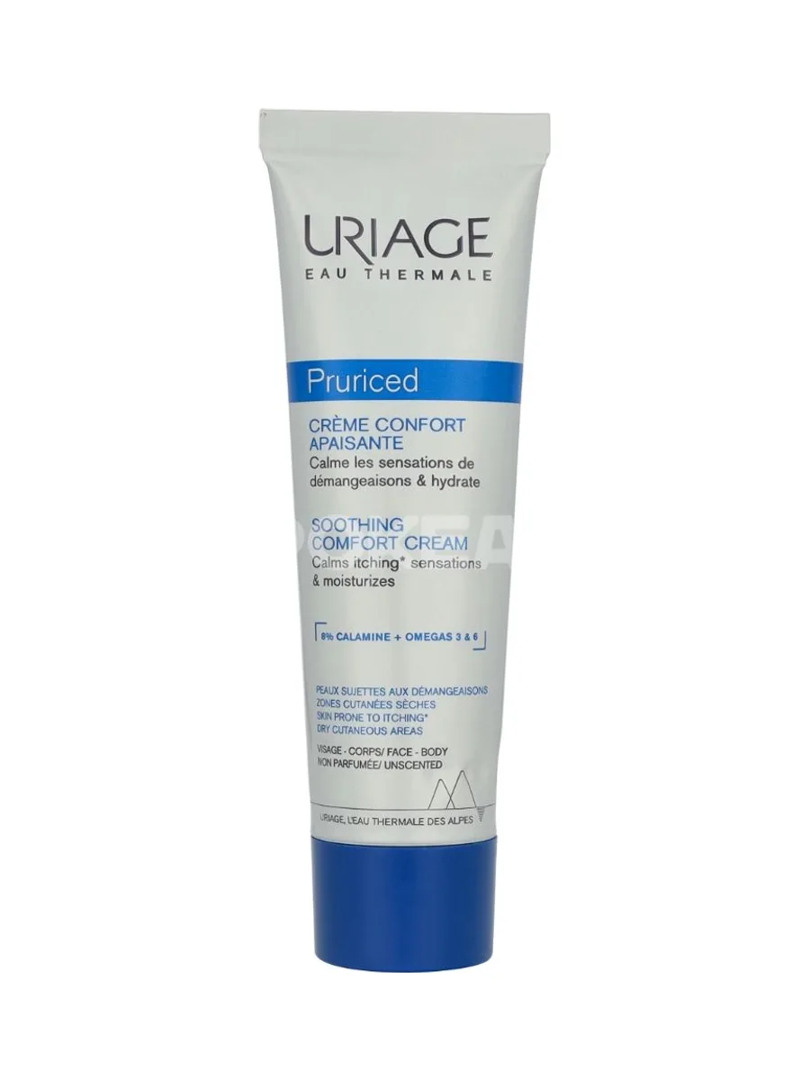 Uriage Pruriced Soothing Cream 100ml - Face, Body 2
