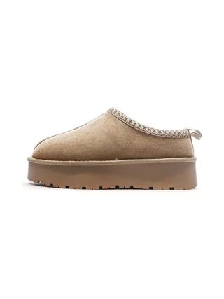 Chaussons Beige Femme Xti Microfiber 1
