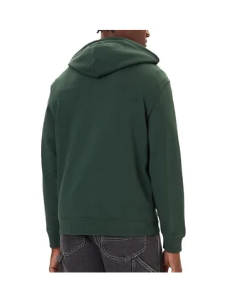 Sweat à Capuche Vert Homme Calvin Klein Jeans 350 Terry 2