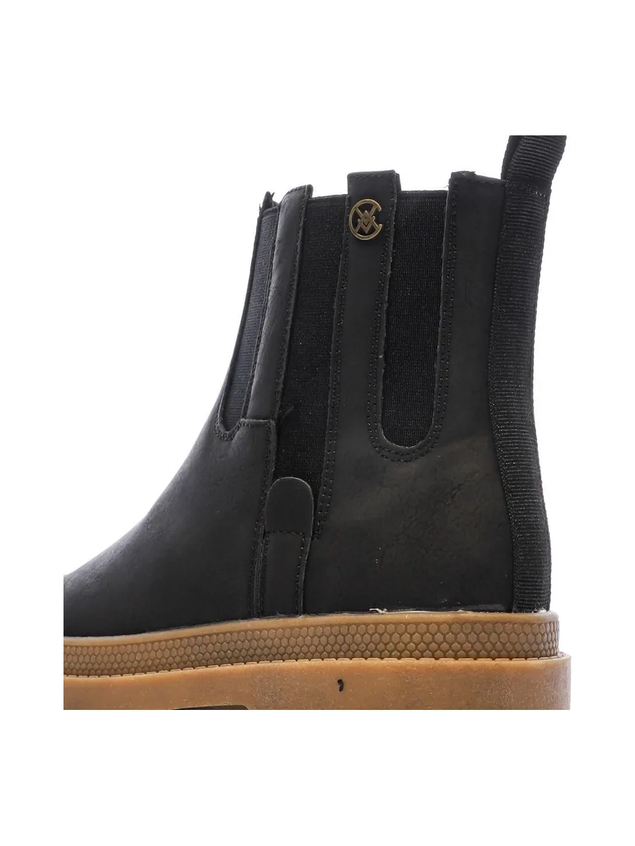 Bottines Noires Femme Chattawak NINA 8