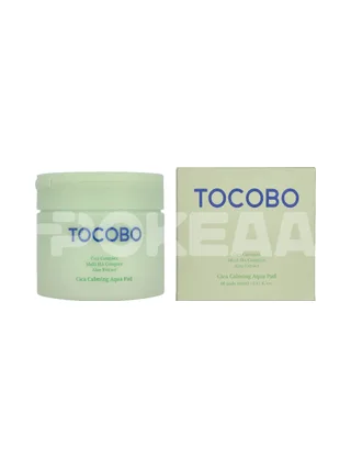 Tocobo Cica Calming Aqua Pad - 60 Pads 1