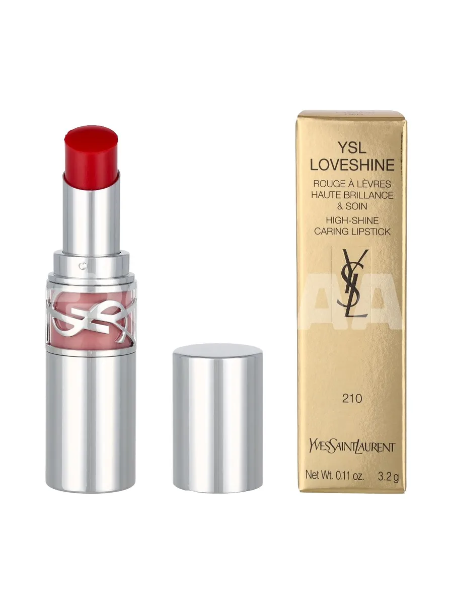 YSL Loveshine Lipstick 3.2g - #210 Passion Red 1