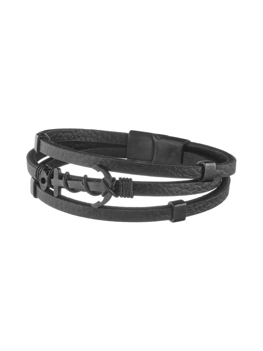 Bracelet Noir Geographical Norway 315001 2