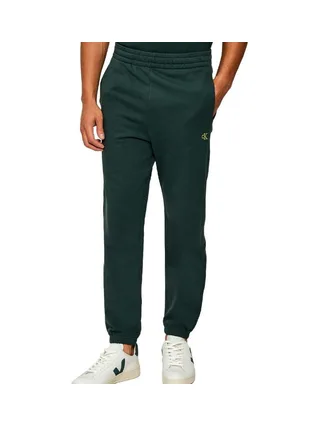 Jogging Bleu Canard Homme Calvin Klein Jeans 350 Terry Monogram 1