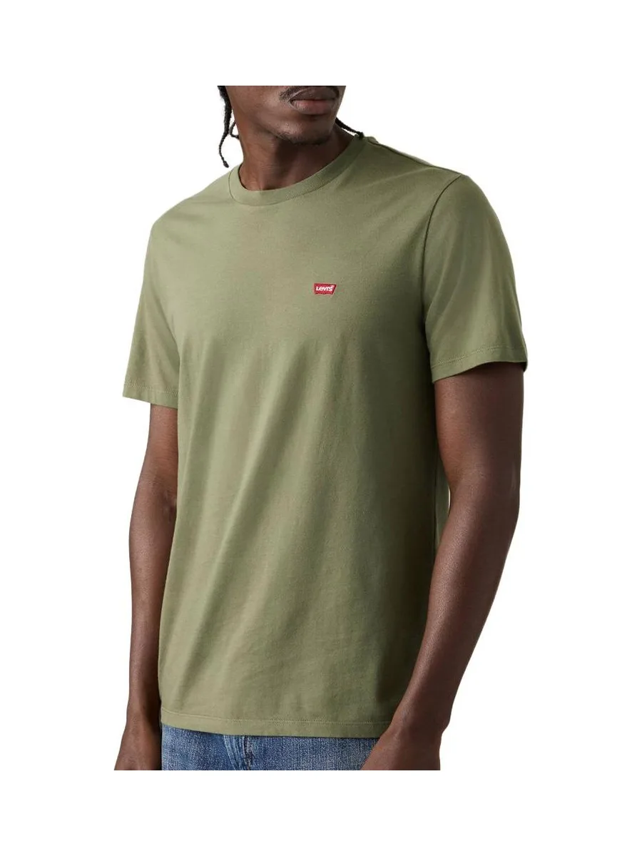T-shirt Vert Olive Homme Levi's Ss Classic Hm Tee 2