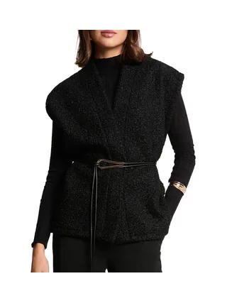 Veste Sans Manches Noir Femme Morgan VELOISE 1