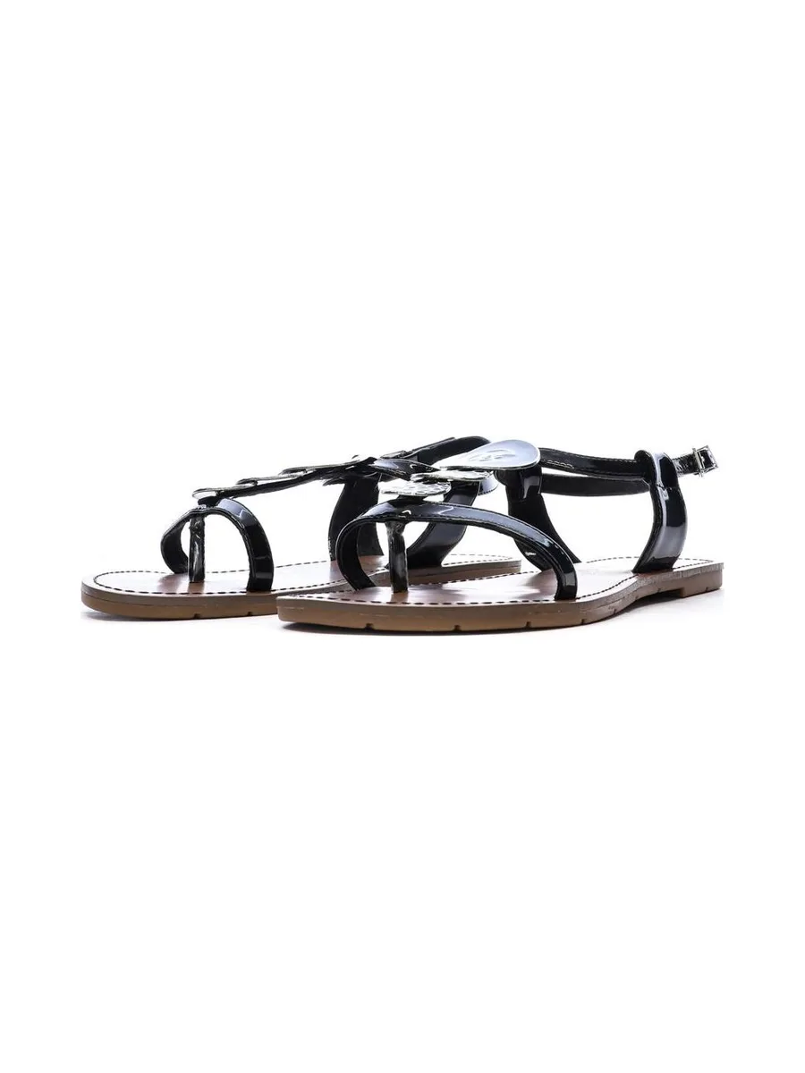 Sandales Noires Femme Chattawak PIPA 7
