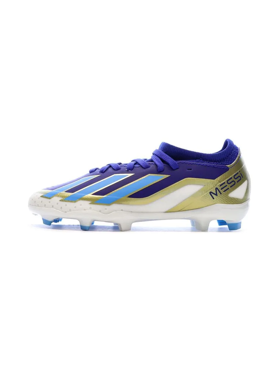 Chaussures de football Noires/Bleu Garçon Adidas Crazyfast League 2