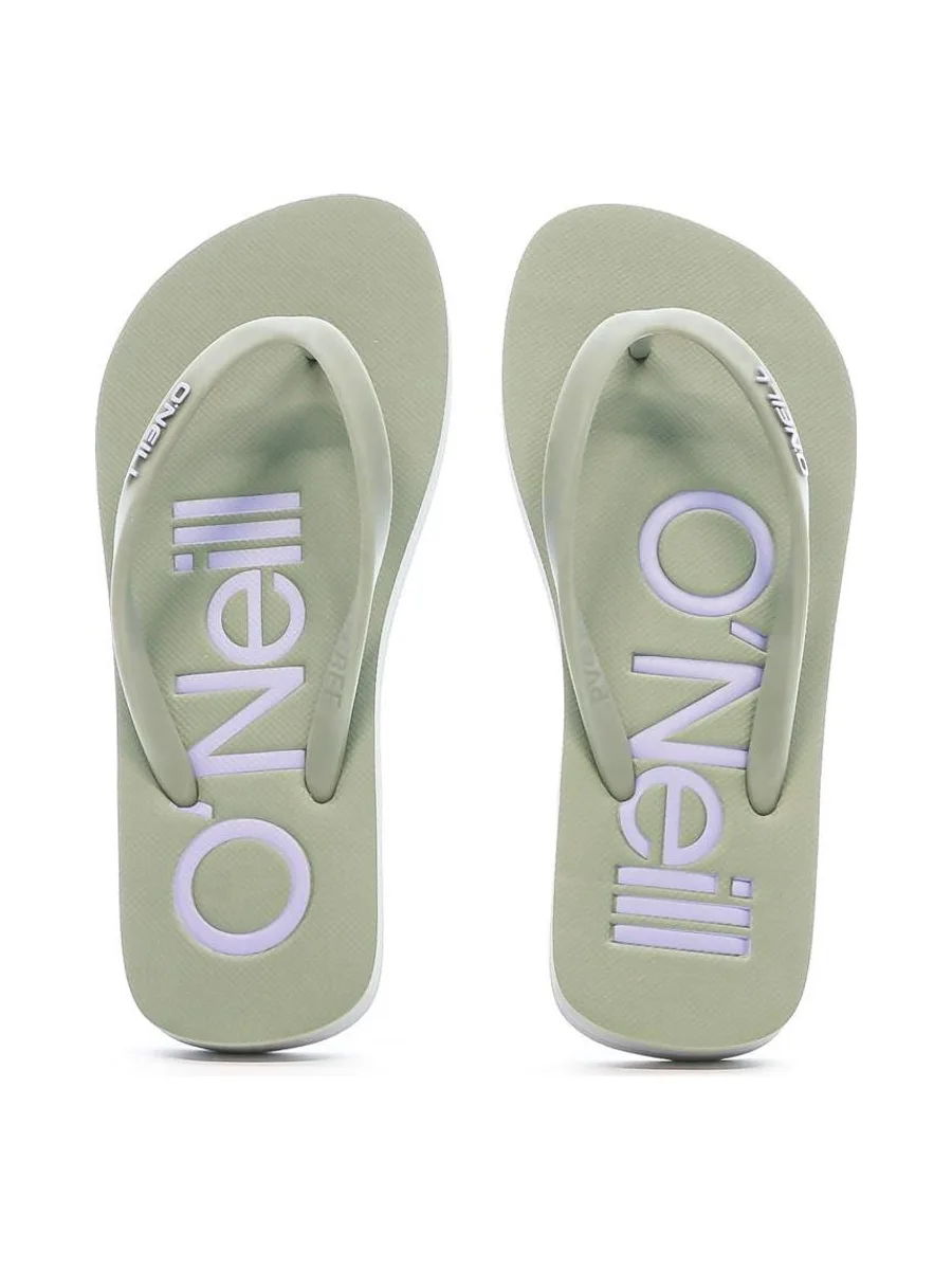 Tongs Kaki Fille Imprimé O'NeillProfile Logo 4