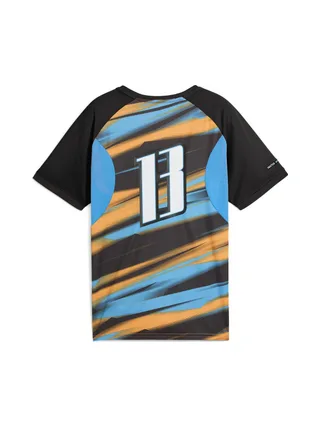 Maillot de Football Bleu/Orange Mixte Puma Om Faster 2