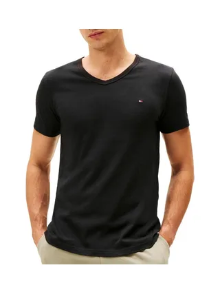 x3 T-Shirt Noir Homme Tommy Hilfiger UM0UM03637 1