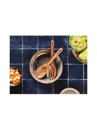 Couverts à salade en bois d'acacia ESKIL 2