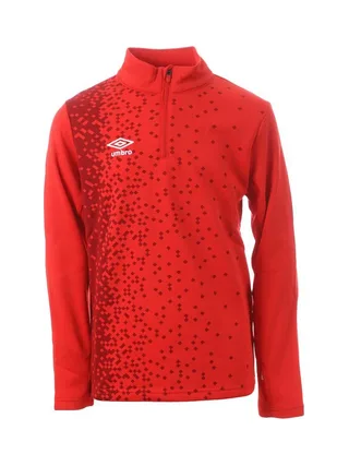 Sweat 1/2 zip Rouge Enfant Umbro 570330 1