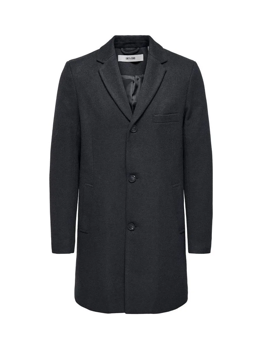 Manteau Marine Homme Only & Sons Maylon 2