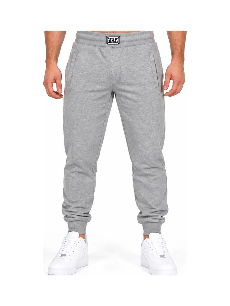Pantalon Gris Chiné Homme Everlast EL016 2