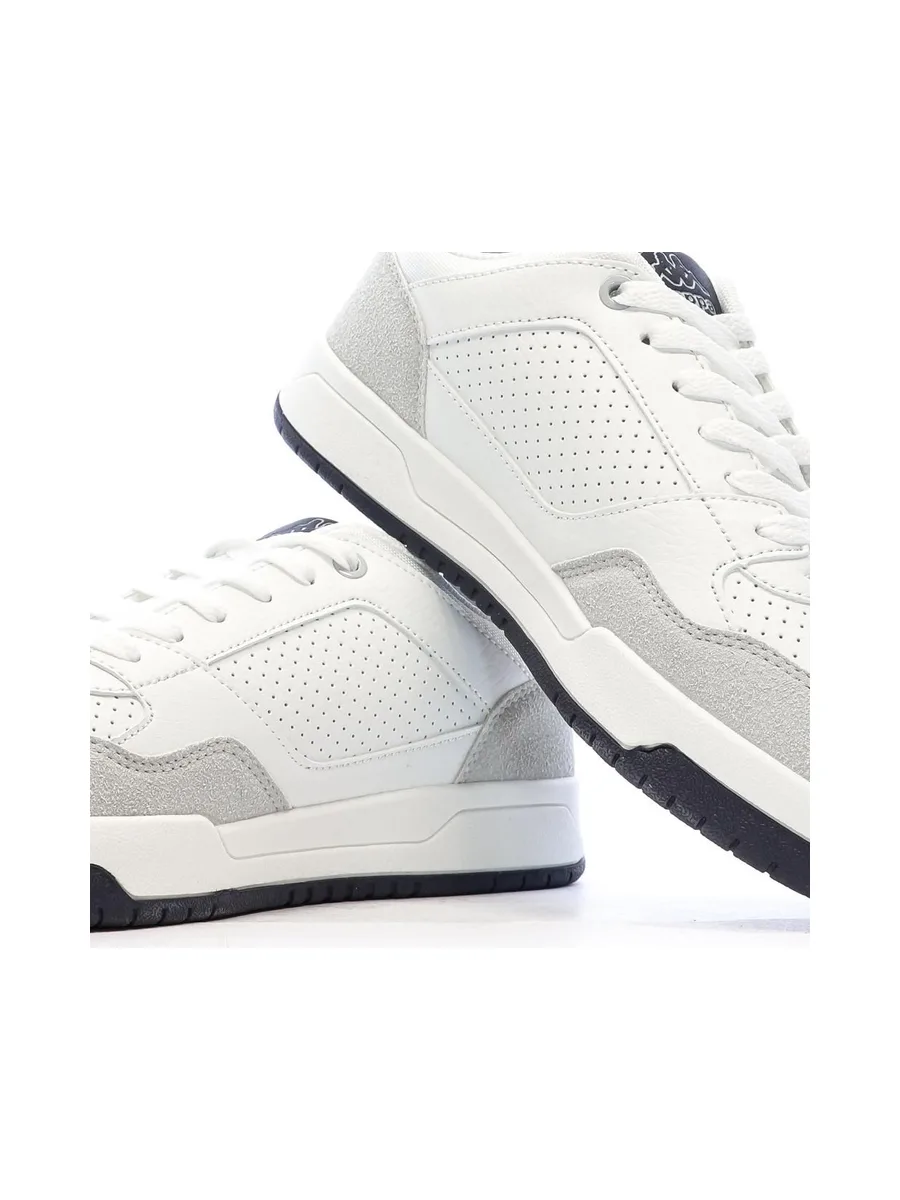 Baskets Blanc/Marine Garçon Kappa Manis 8