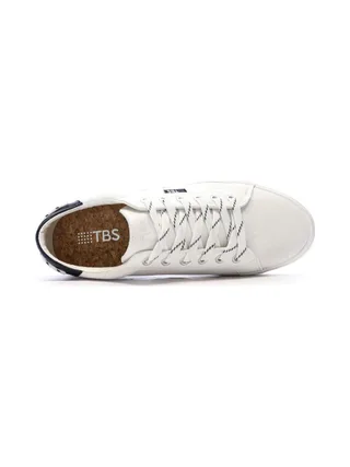 Baskets Blanches Homme TBS Lanzaro 4