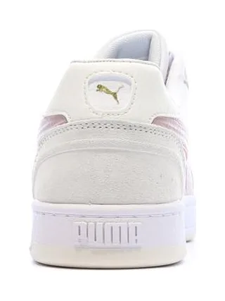 Baskets Blanc/Rose Femme Puma Caven 2.0 Lux Sd 3