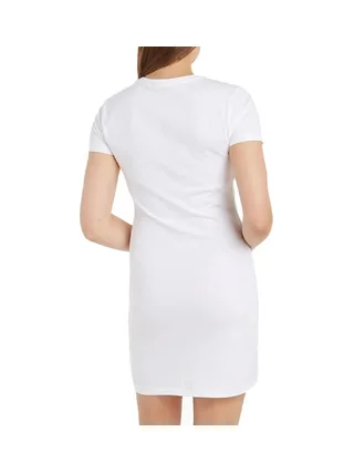 Robe Blanc Femme Calvin Klein Jeans Diffused Monologo 2