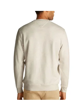 Sweat Beige Homme Tommy Hilfiger Linear Crew 2