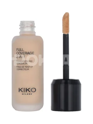 Kiko Milano Full Coverage 2 In 1 Foundation & Concealer 25ml - N01 2