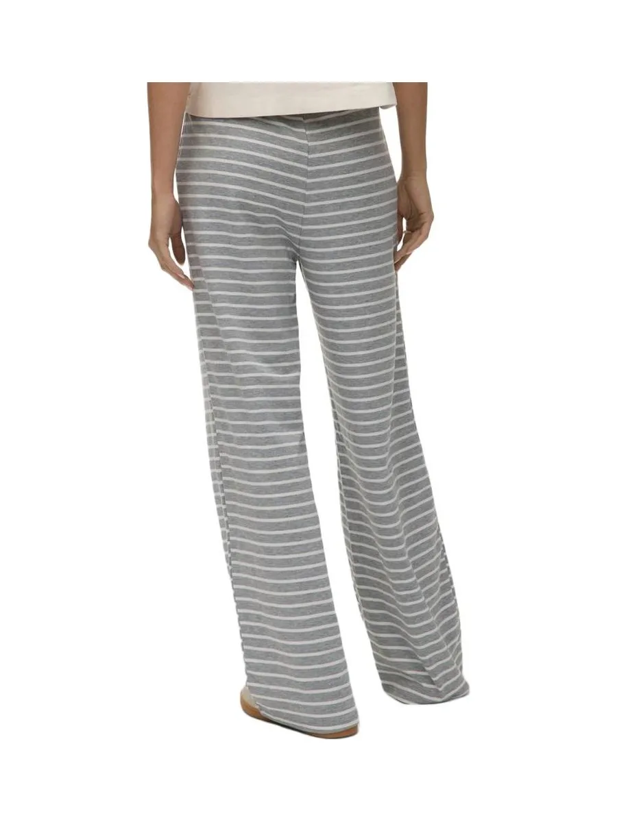 Pantalon Gris à rayures Femme Vero Moda Malma 3