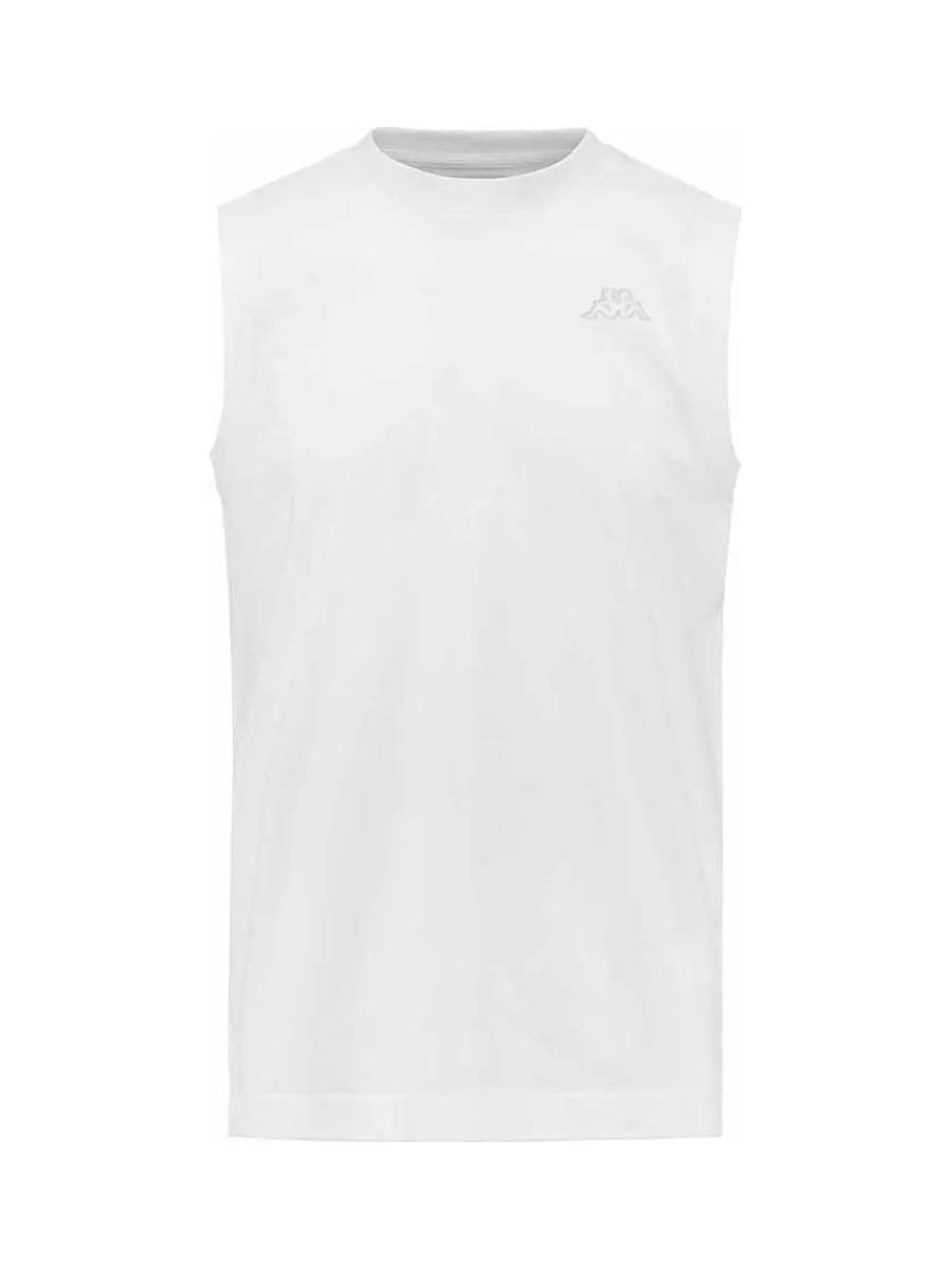 Débardeur Blanc Homme Kappa Cadwal 2