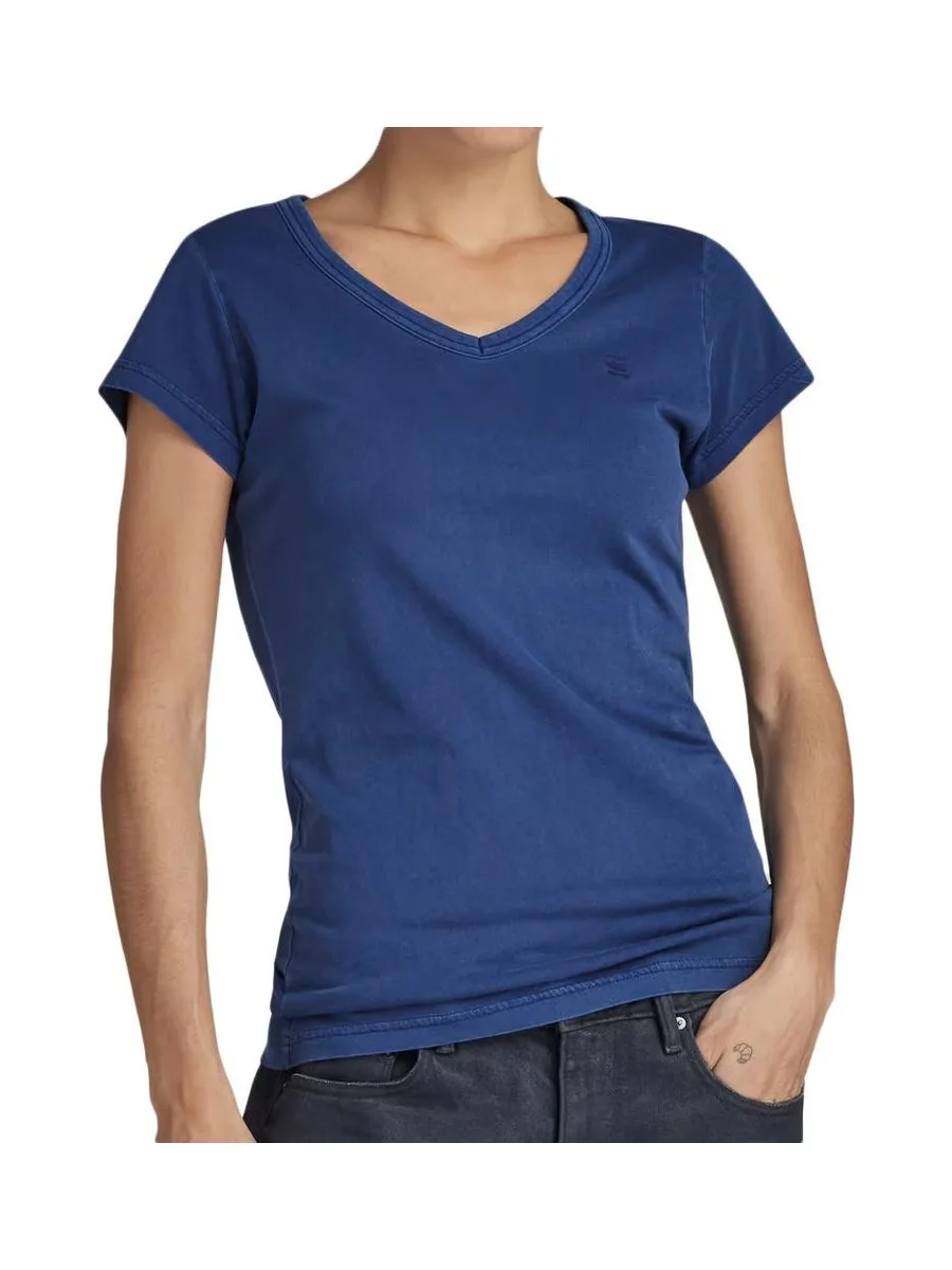 T-shirt Bleu Roi Femme G-Star Raw Eyben D21314 2