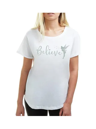 T-Shirt Blanc Femme Disney Believe In Fairies 1