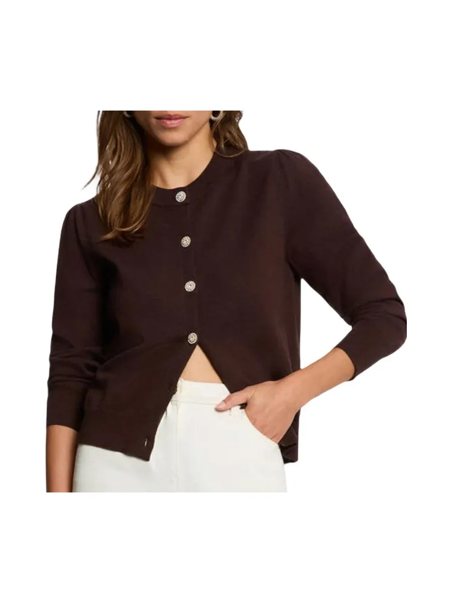 Gilet Marron Femme Morgan MKNOT 2