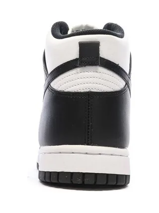 Baskets Blanches/Noires Homme Nike Dunk Hi 3