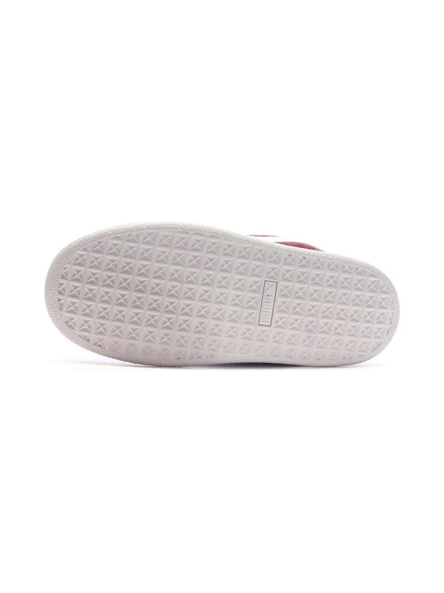 Baskets Rouges Femme Puma Suede XL 6