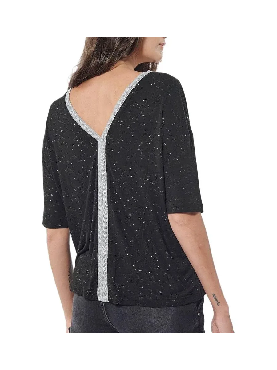 T-Shirt Noir Femme Kaporal FANNY 3