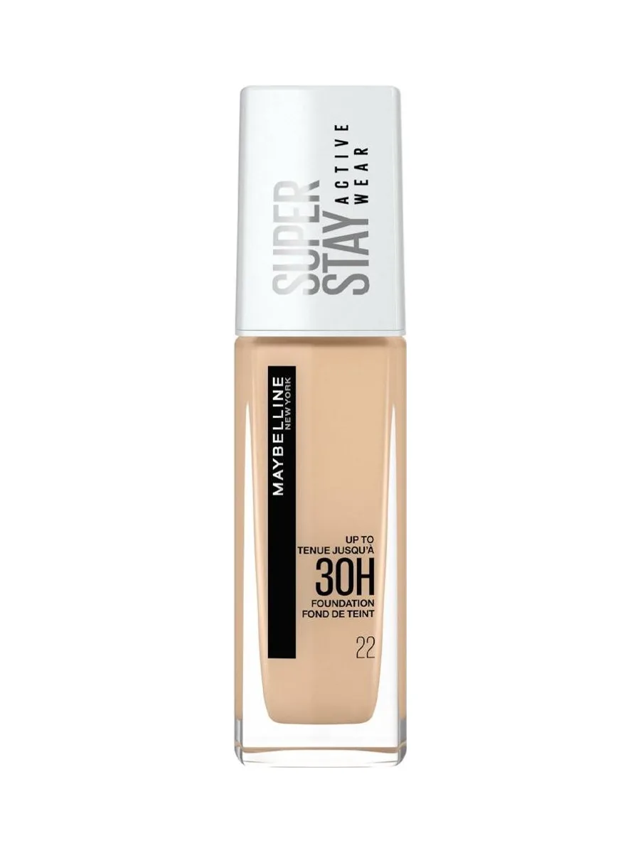 Fond de teint Gemey Maybellin New York SuperStay Active Wear 30H 022 Miel Clair 3