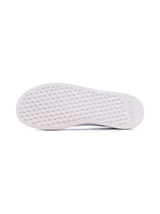 Baskets Blanc/Rose Fille Adidas Advantage 5