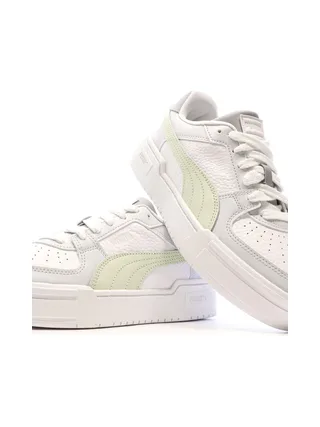 Baskets Blanche/Gris/Vert Femme Puma 394749-02 7