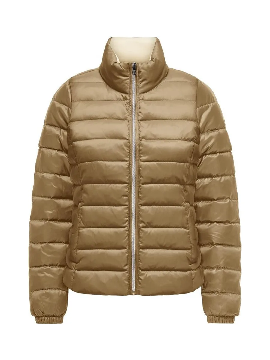 Doudoune Beige Femme Only Talire Quilted 2