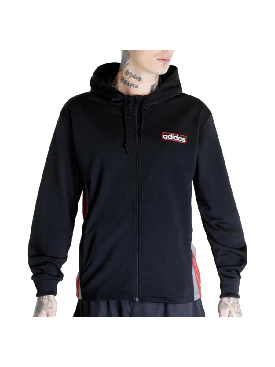 Sweat Zippé Noir Homme Adidas Adibreak 2