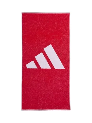 Serviette Rouge/Blanc Homme Adidas Smal 1