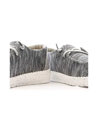 Chaussures Grises Chiné Femme Hey Dude Wendy Sox 7