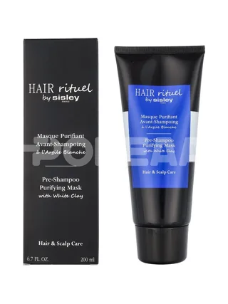 Sisley Hair Rituel Pre-Shampoo Purifying Mask 200ml - With White Clay, Hair & Scalp Care 1