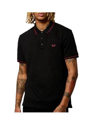 Polo Noir Homme Kaporal TIRUE 1