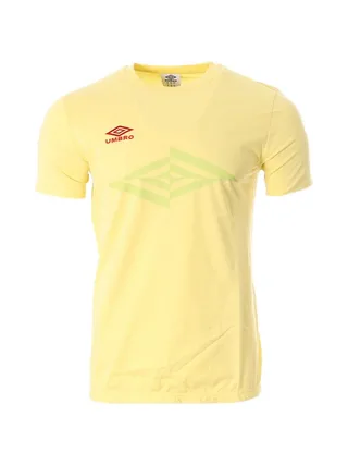 T-shirt Jaune Homme Umbro Mid Tee 1