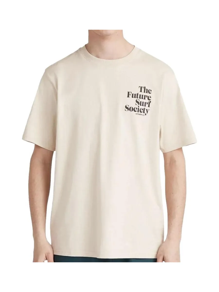 T-Shirt Gris/Blanc Homme O'Neill Future Surf Society 2