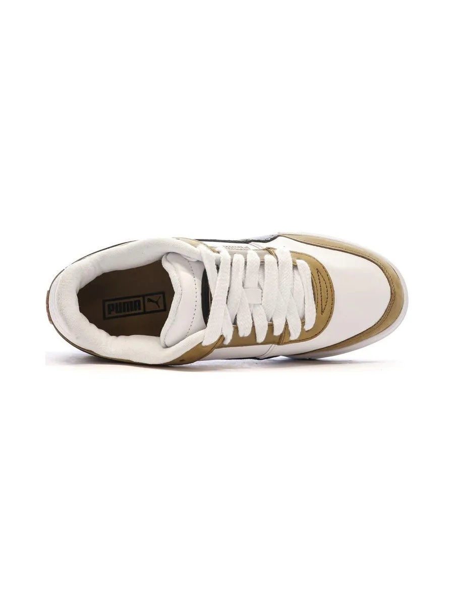Baskets Blanc/Marron Homme PUMA Pro Sport 5