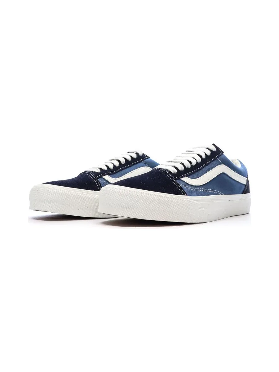 Baskets Bleu/Marine Homme Vans Old Skool Marshmallow 7
